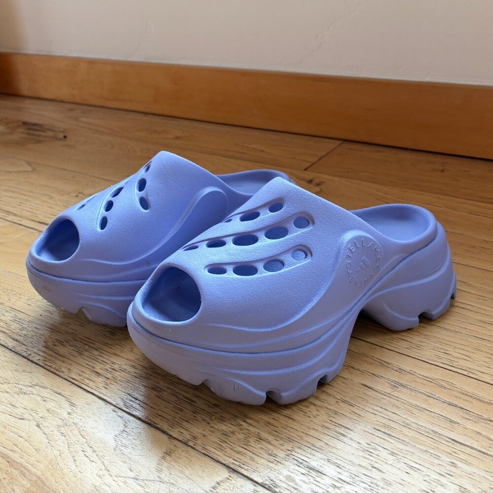 Adidas Peep Toe Clogs